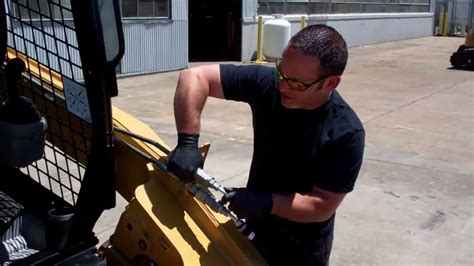 cat skid steer hydraulic bucket release|cat skid auxilary release pressure.